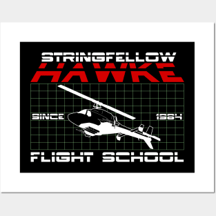 Stringfellow Hawke Flight School Posters and Art